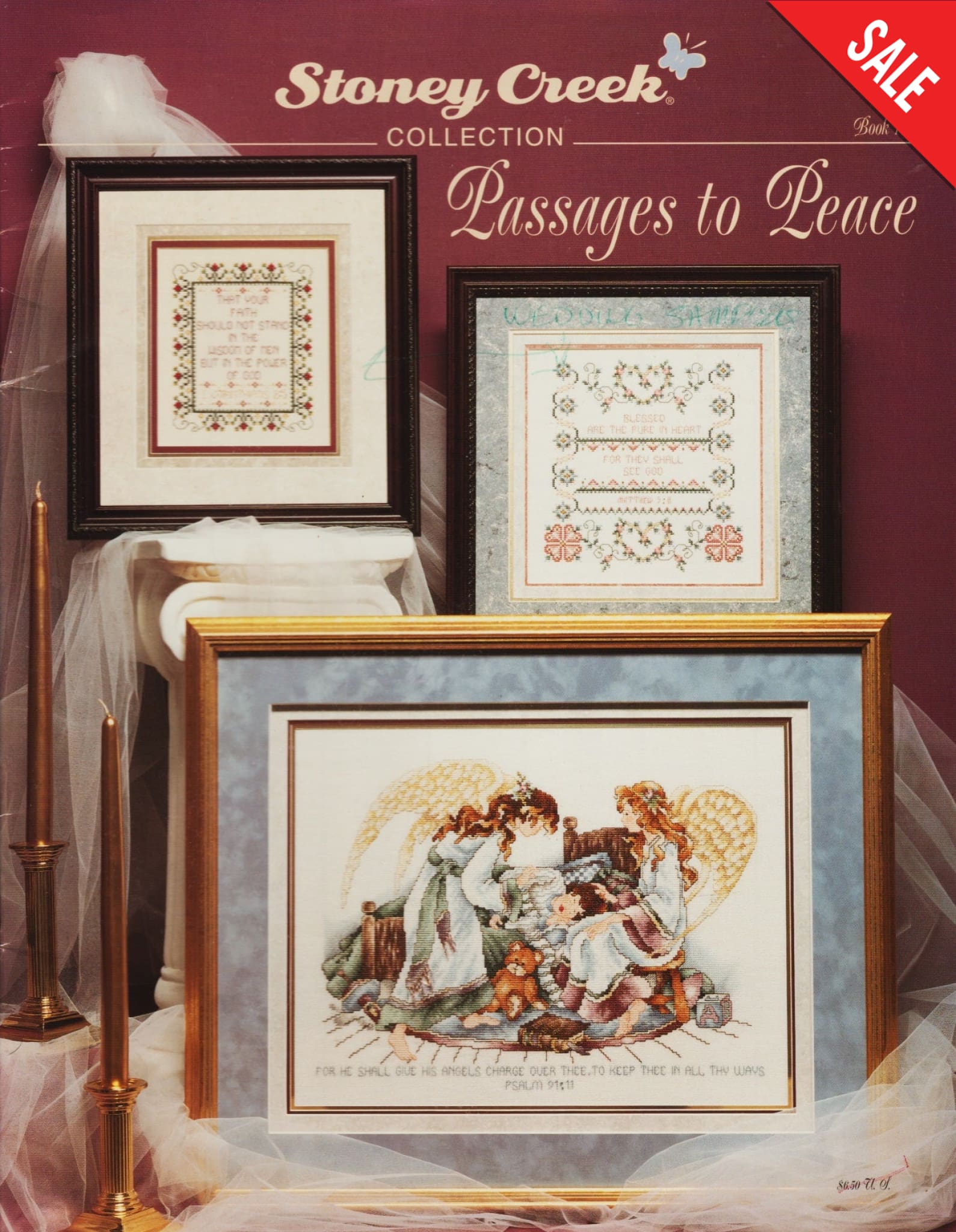 Stoney Creek Passages to Peace BK143 religious cross stitch pattern