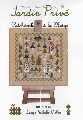 Jardin Prive Patchwork de la Neige FT76-N christmas cross stitch pattern