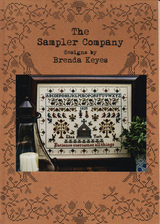 The Sampler Company Patience Sampler cross stitch pattern