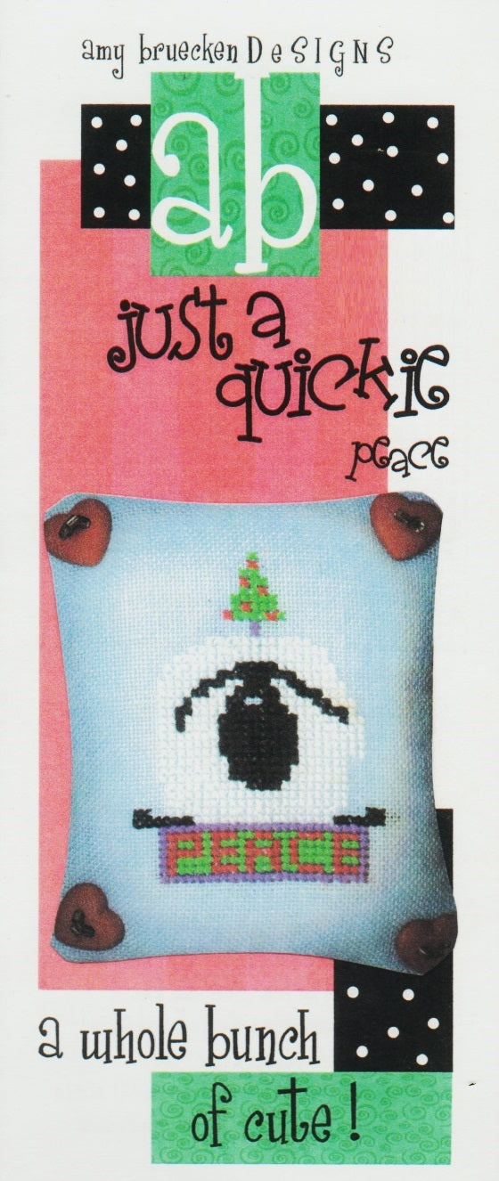 Amy Bruecken Peace cross stitch pattern