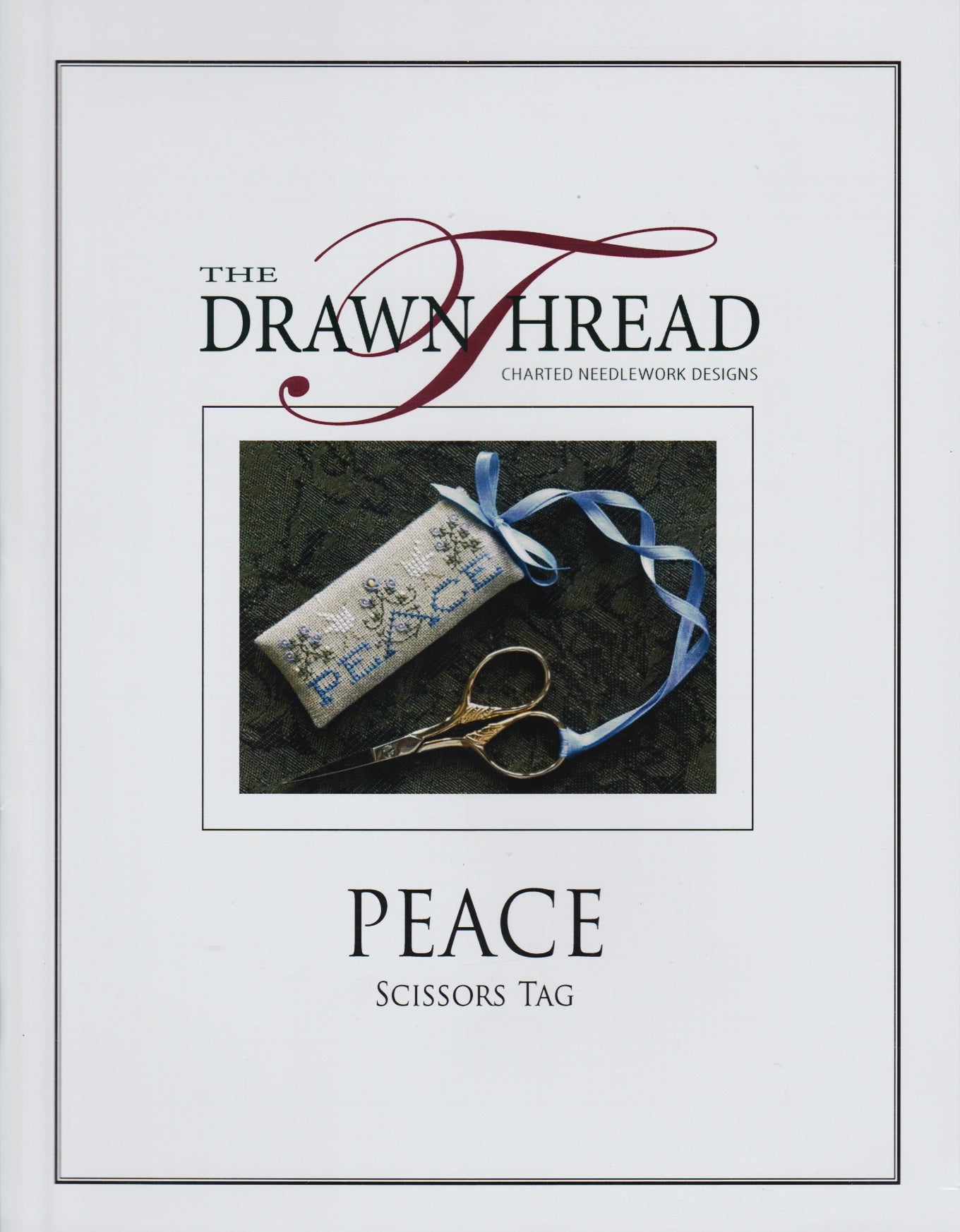Drawn Thread Peace cross stitch pattern