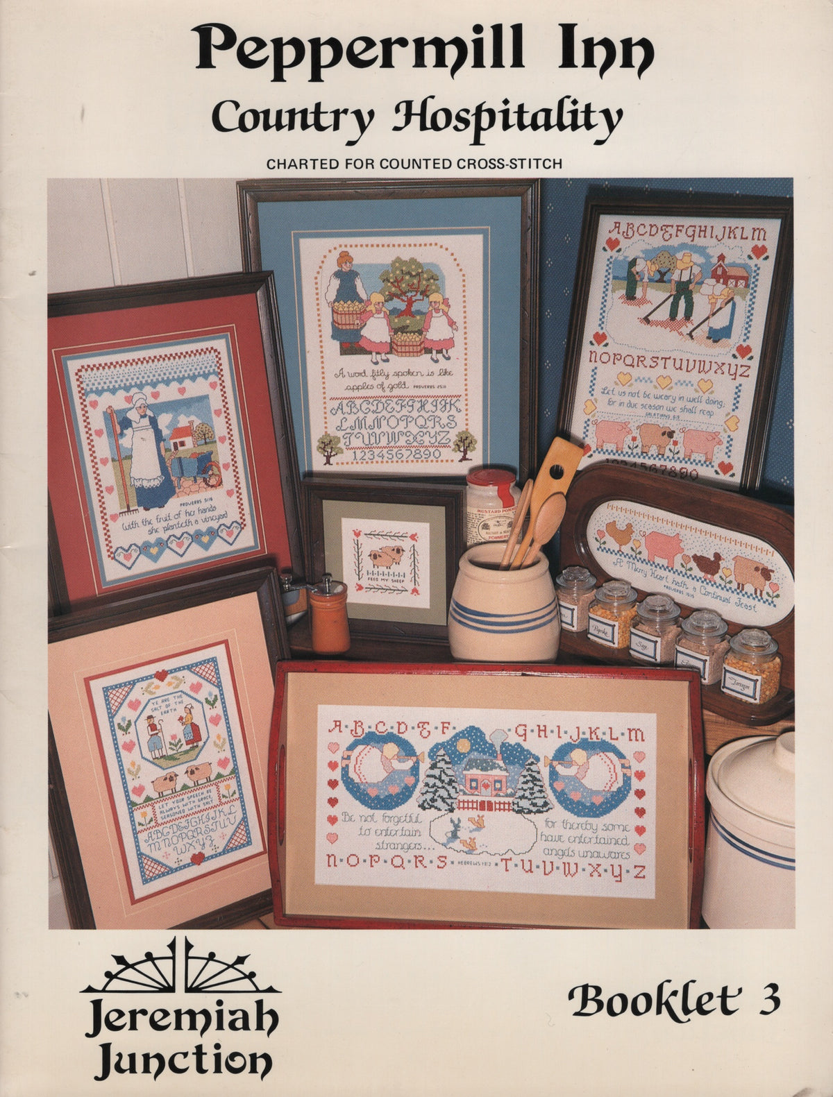Jeremiah Junction Peppermill Inn cross stitch pattern
