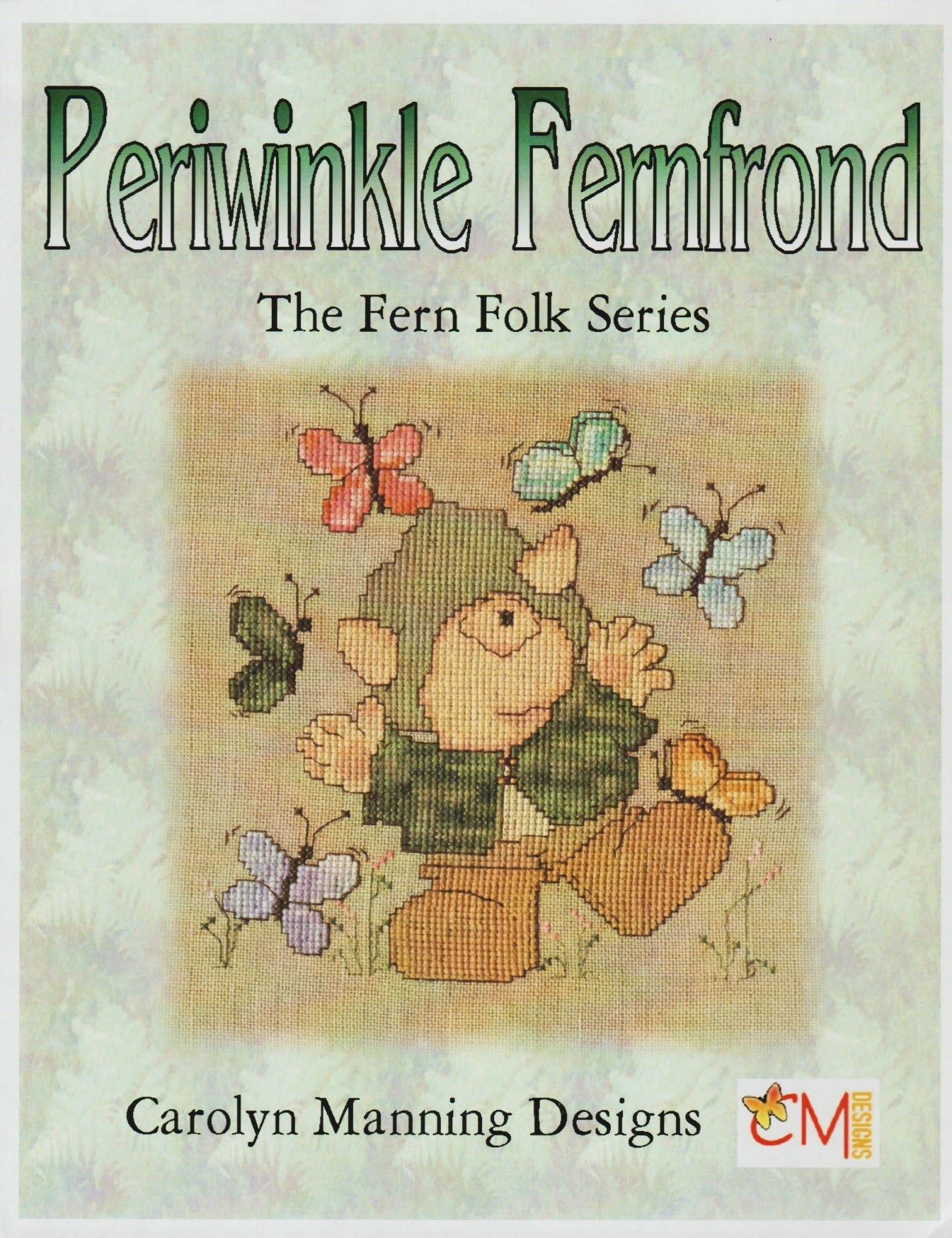 Periwinkle Fernfrond pattern – Sandra's Stitch Stash