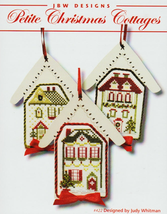 JBW Designs Petite Christmas Cottages 422 cross stitch pattern