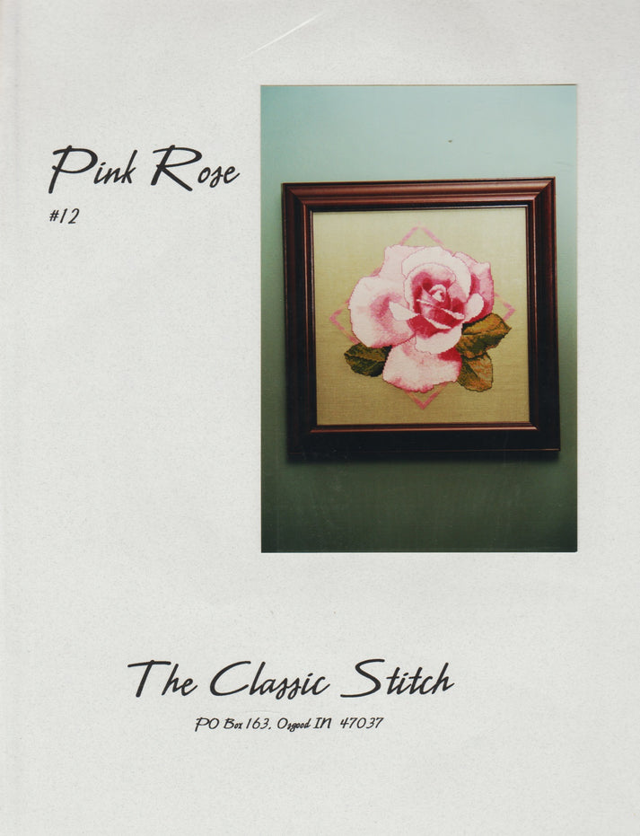 Pink Rose pattern – Sandra's Stitch Stash