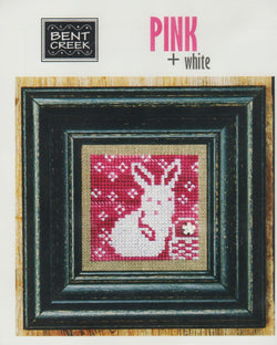 Benrt Creek Pink + White cross stitch pattern