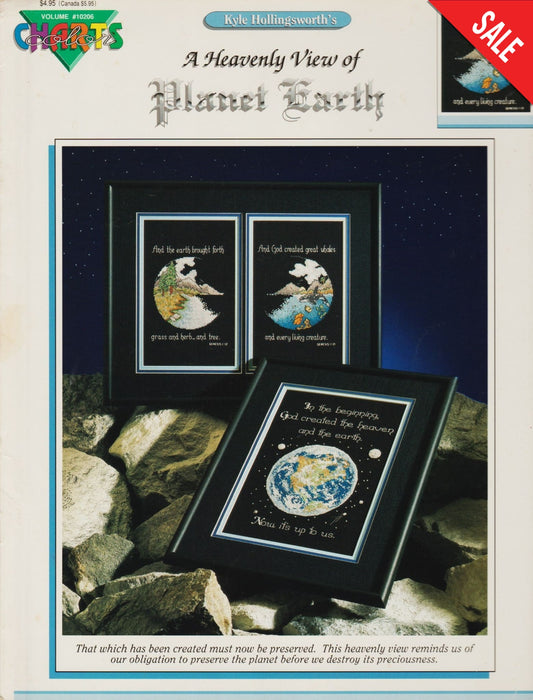 Color Charts Planet Earth 10206 cross stitch pattern