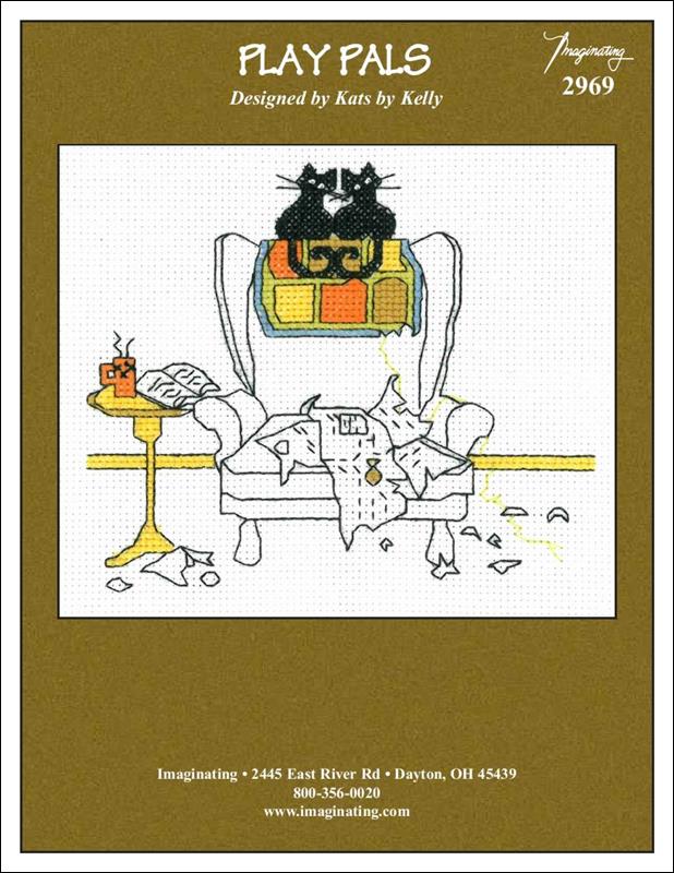 Imaginating Play Pals 2969 cross stitch pattern