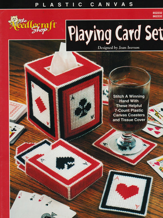 DRG Network Playing Card Set 852232 plastic canvas pattern