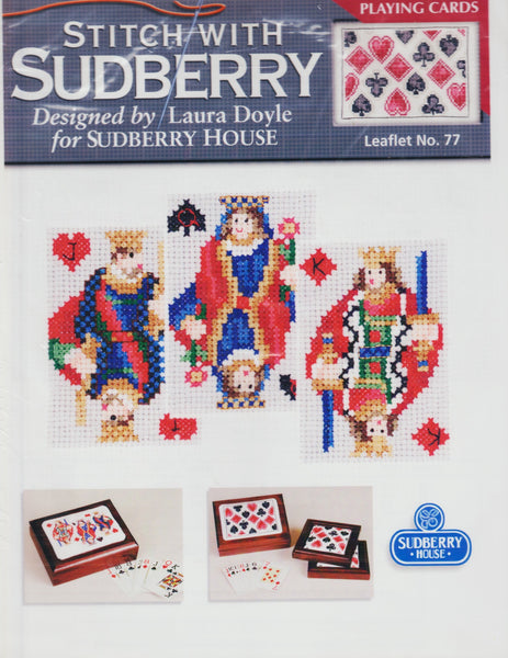 Sudberry Playing Cards 77 cross stitch pattern