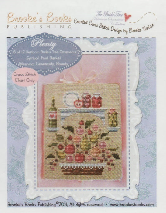 Brooke's Books Plenty Bride's Tree cross stitch pattern