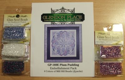 Glendon Place Plum Pudding GP-189 embellishment pack