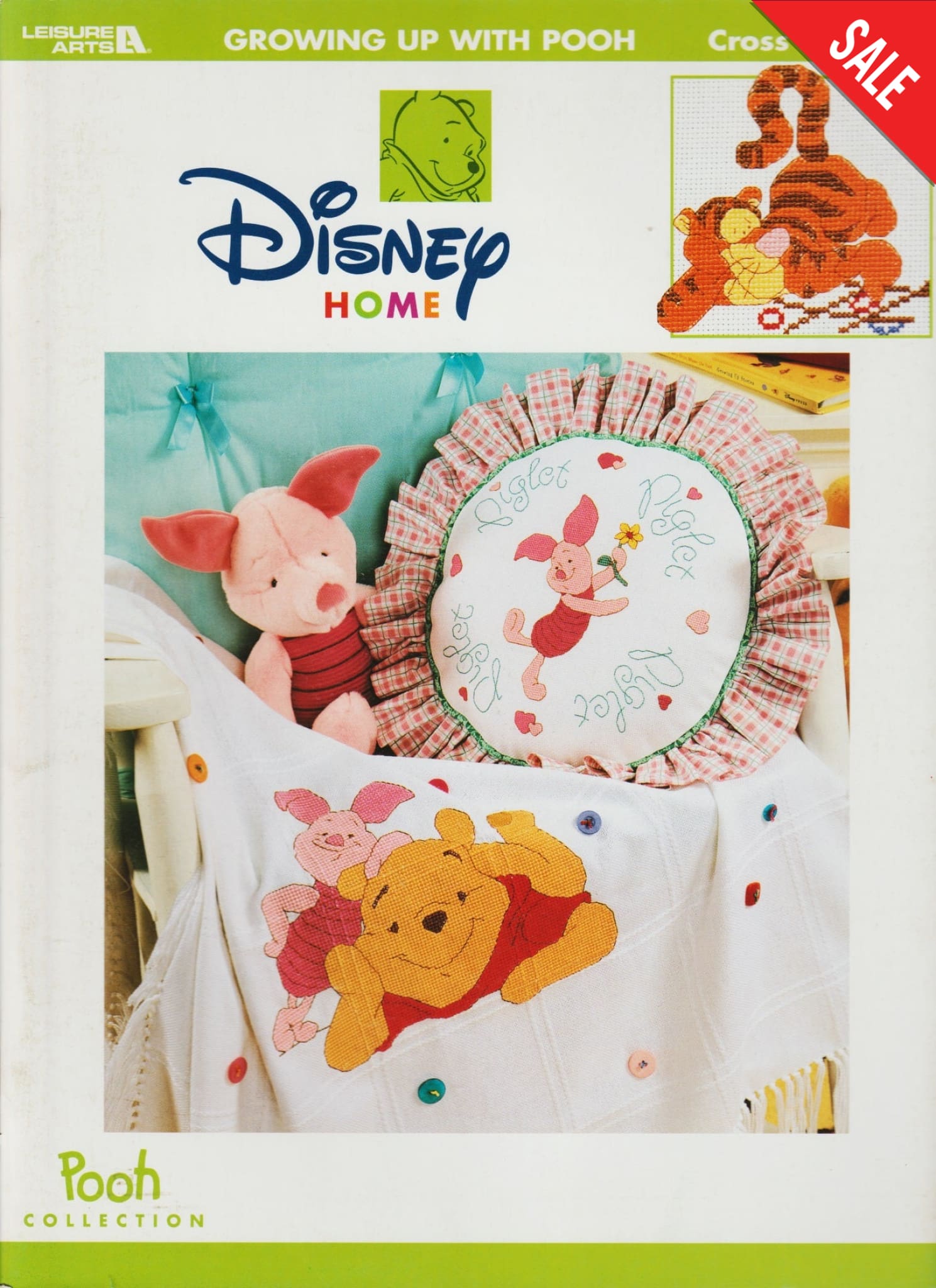 Leisure Arts Pooh Collection 3343 cross stitch pattern