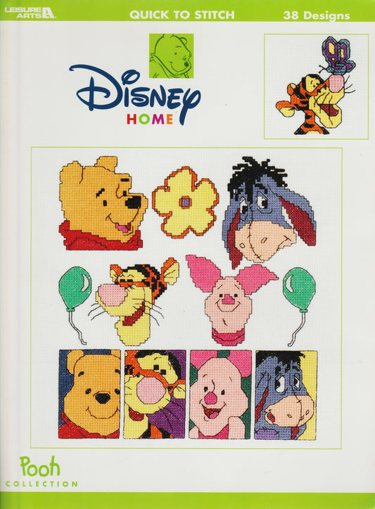 Leisure Arts Pooh Collection 3192 cross stitch pattern