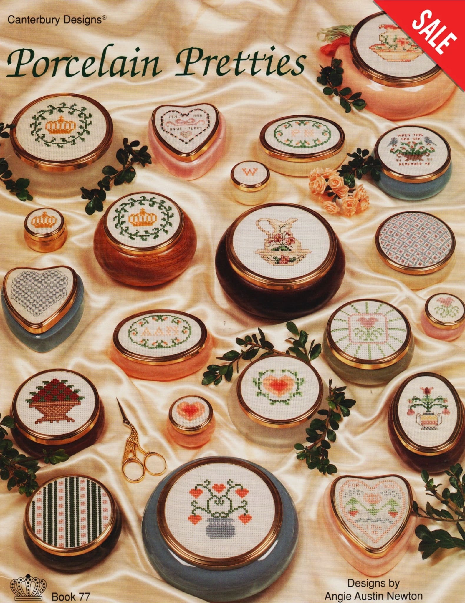 Canterbury Designs Porcelain Pretties 77 cross stitch pattern