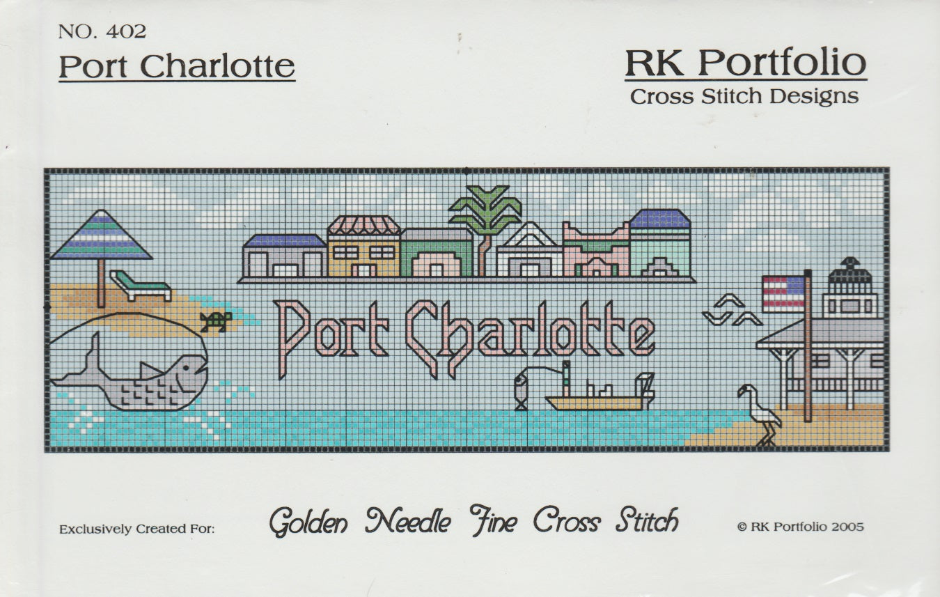 RK Portfolio Port Charlotte 402 cross stitch pattern