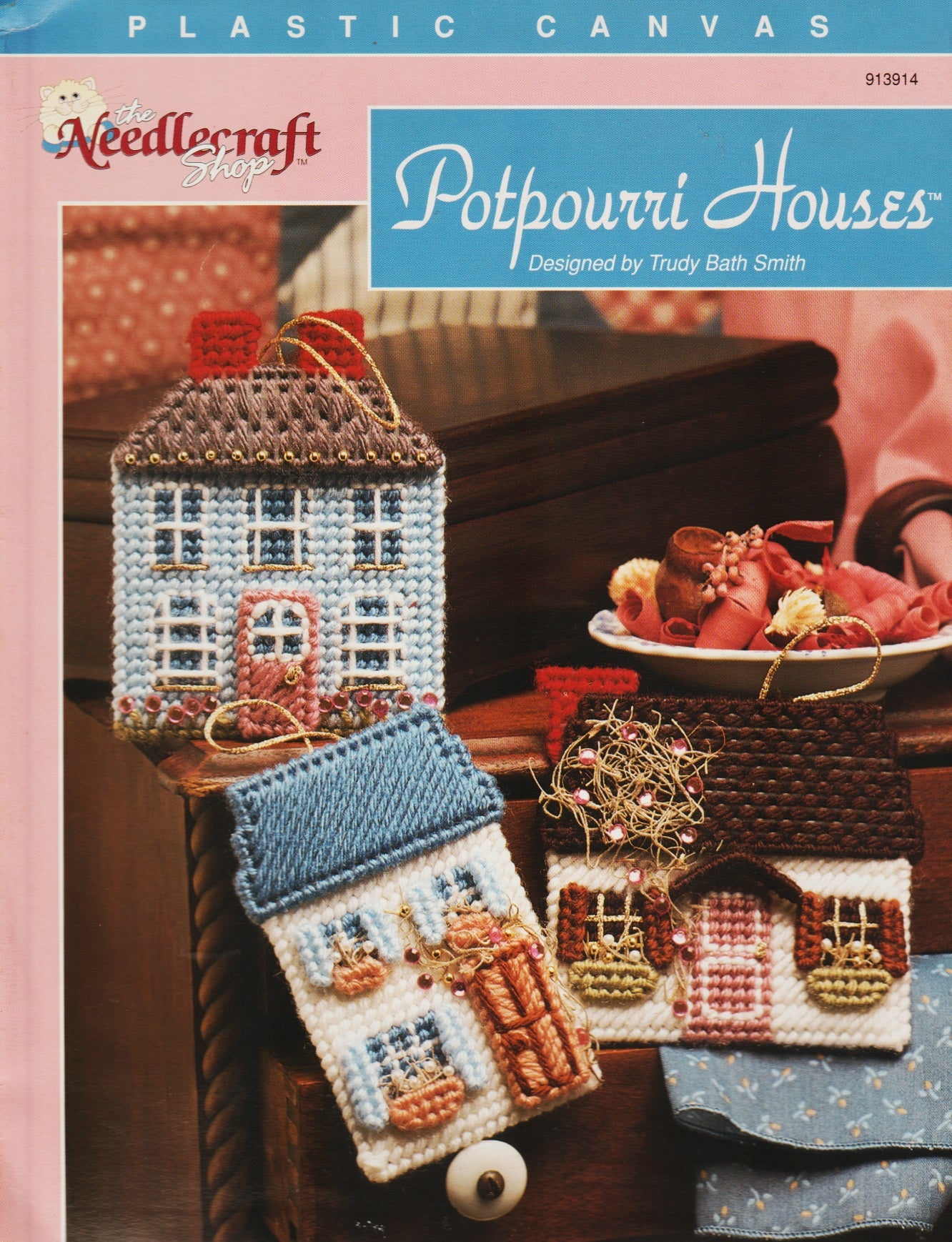 DRG Networks Potpourri Houses 913914 plastic canvas pattern