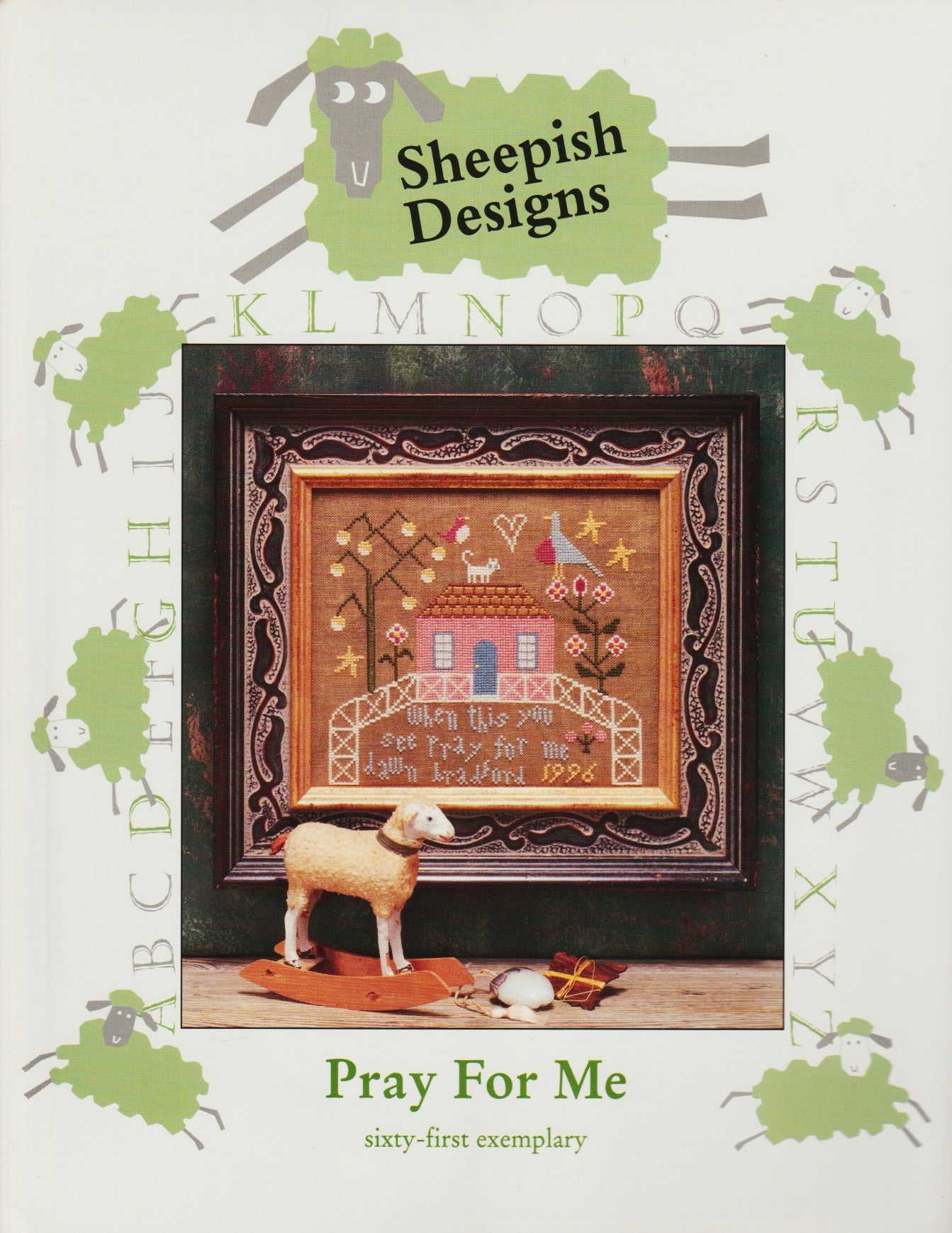 Sheepish Designs Pray For Me cross stitch pattern