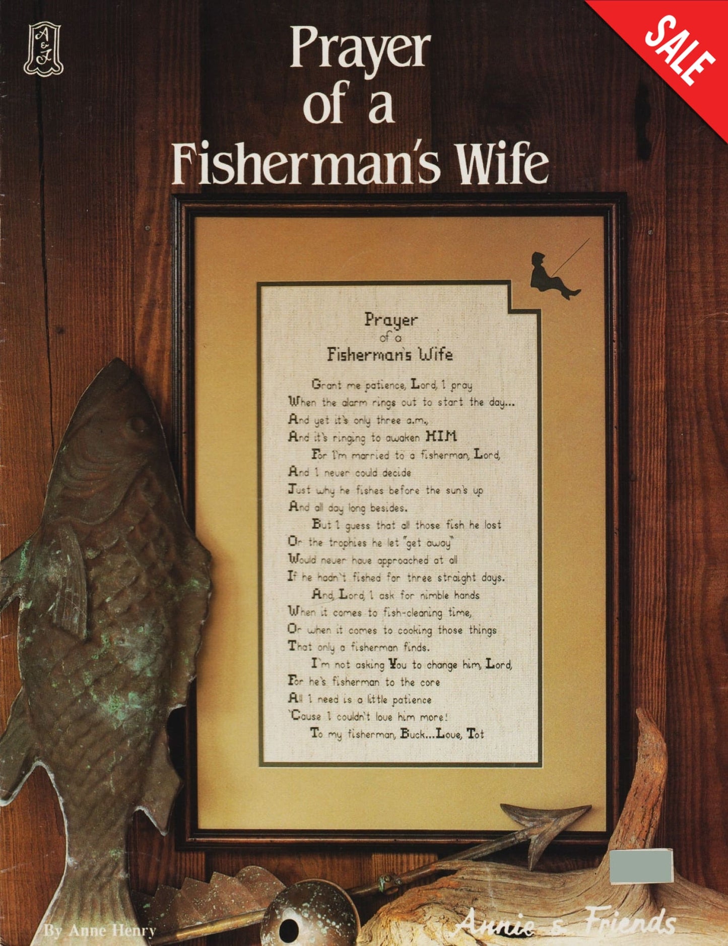 Annie & Friends Prayer of a Fisherman's Wife cross stitch pattern