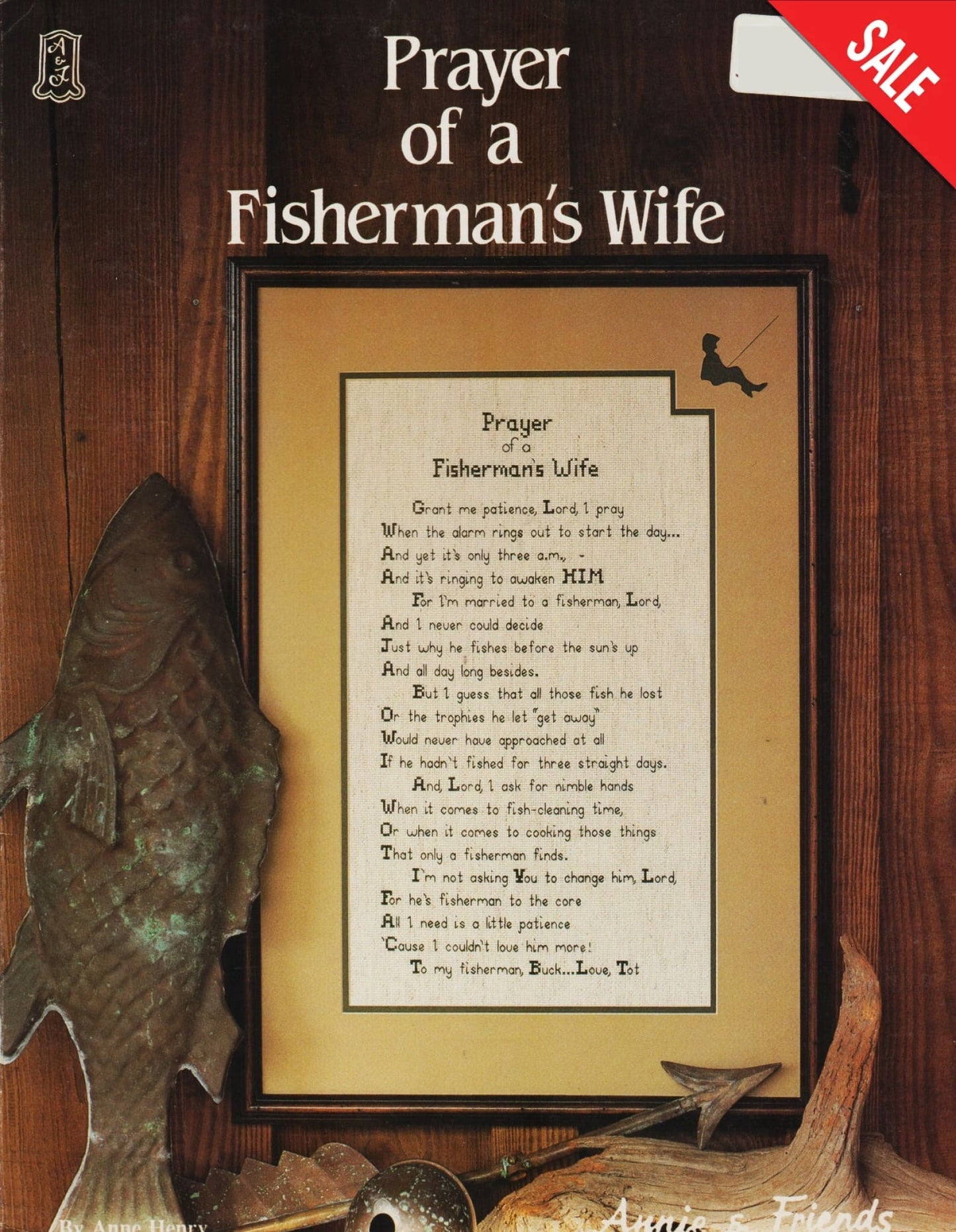 Annie & Friends Prayer of a Fisherman's Wife cross stitch pattern