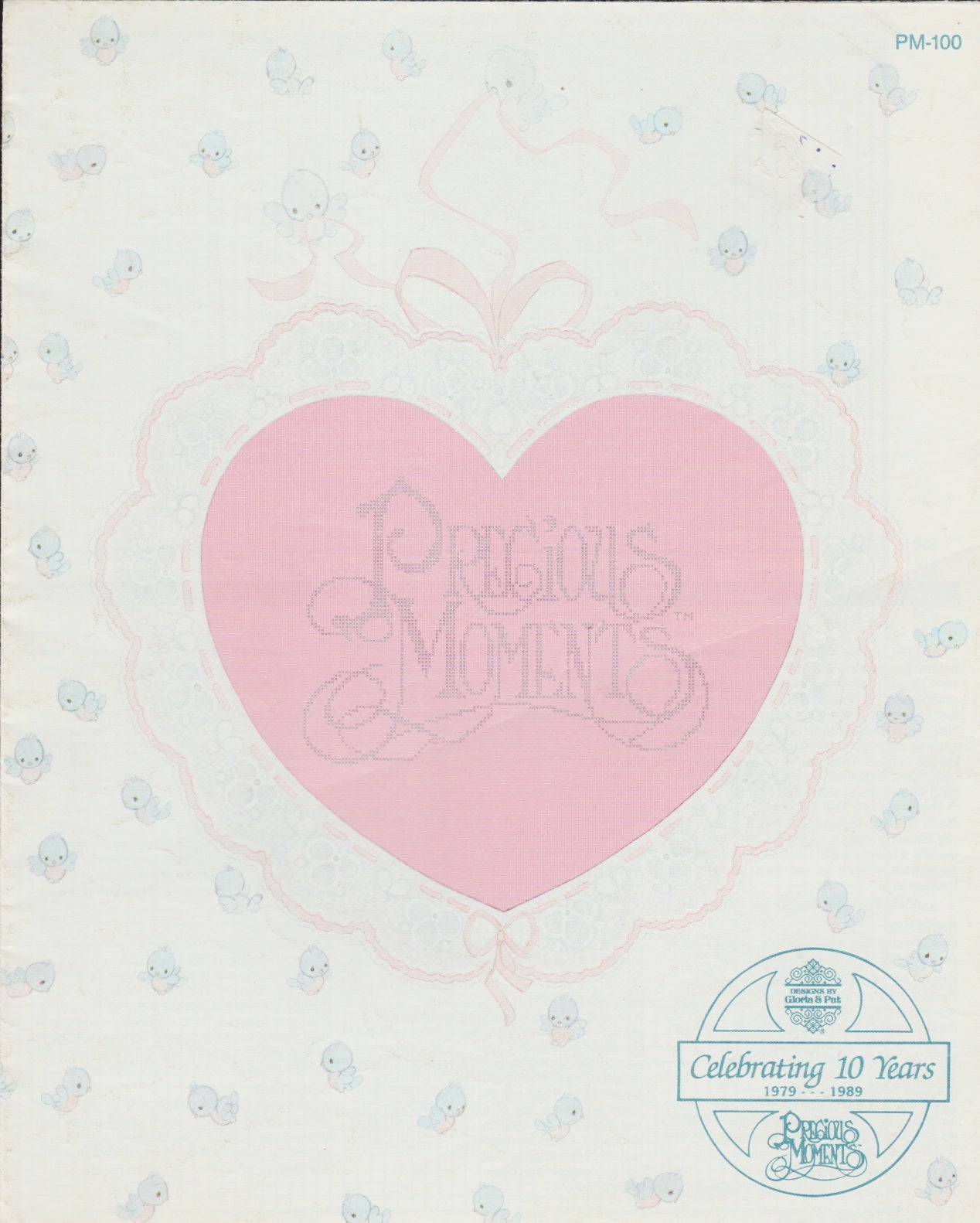 Gloria & Pat Precious Moments 10 Years PM-100 cross stitch pattern