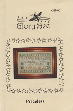 Glory Bee Priceless cross stitch pattern