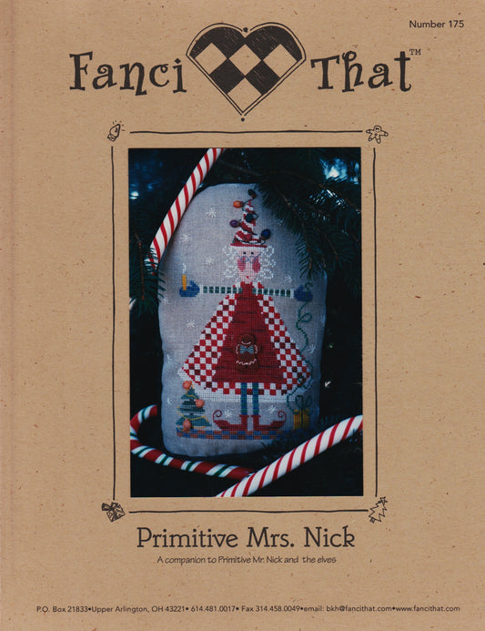 Fanci That Primitive Mrs. Nick 175 cross stitch pattern