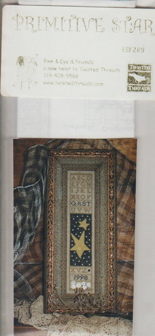 Ewe & Eye Primitive Star EEF289 cross stitch pattern