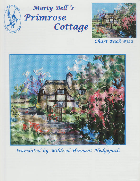 Pegasus Primrose Cottage 322 cross stitch pattern