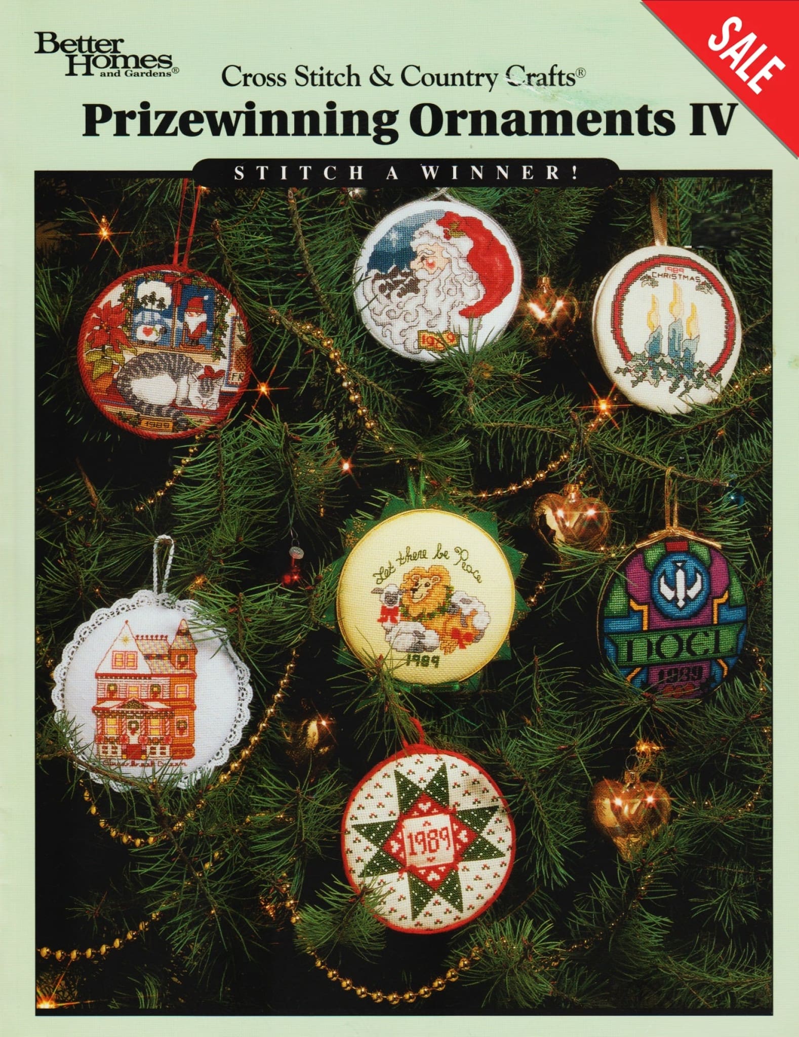 Cross Stitch & Country Crafts Prizewinning Ornaments IV cross stitch pattern