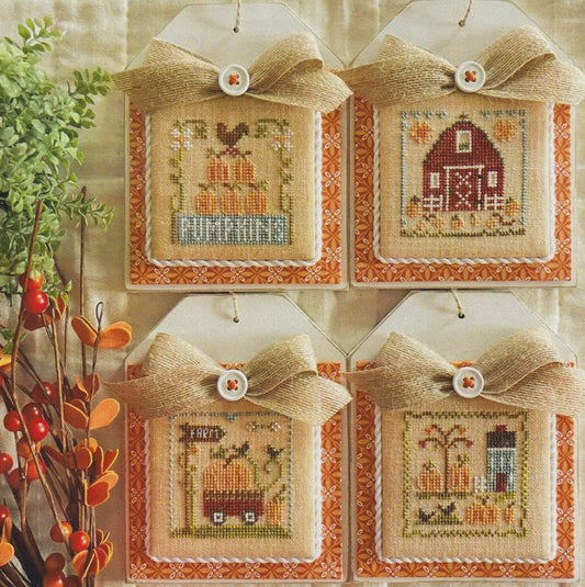 Little House Needleworks Pumpkin Farm Petites cross stitch pattern