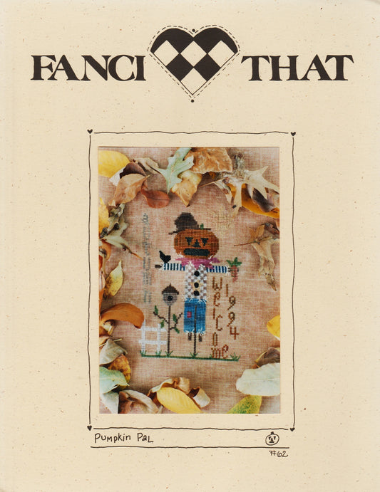 Fanci That Pumpkin Pal 62 cross stitch pattern