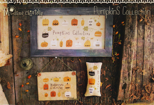 Madame Chantilly Pumpkins Collection cross stitch pattern