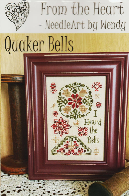 From The Heart Quaker Bells cross stitch pattern
