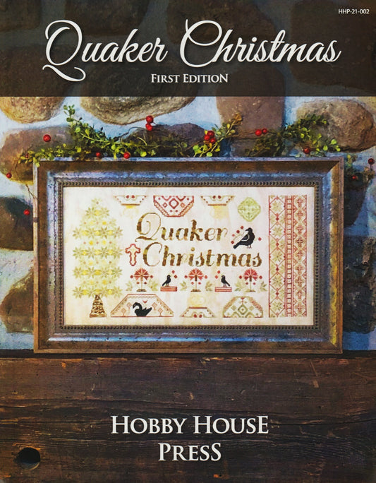 Hobby House Press Quaker Christmas HHP-21-002 cross stitch pattern