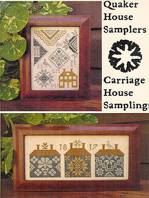 Carriage House Samplings Quaker House Samplers cross stitch pattern