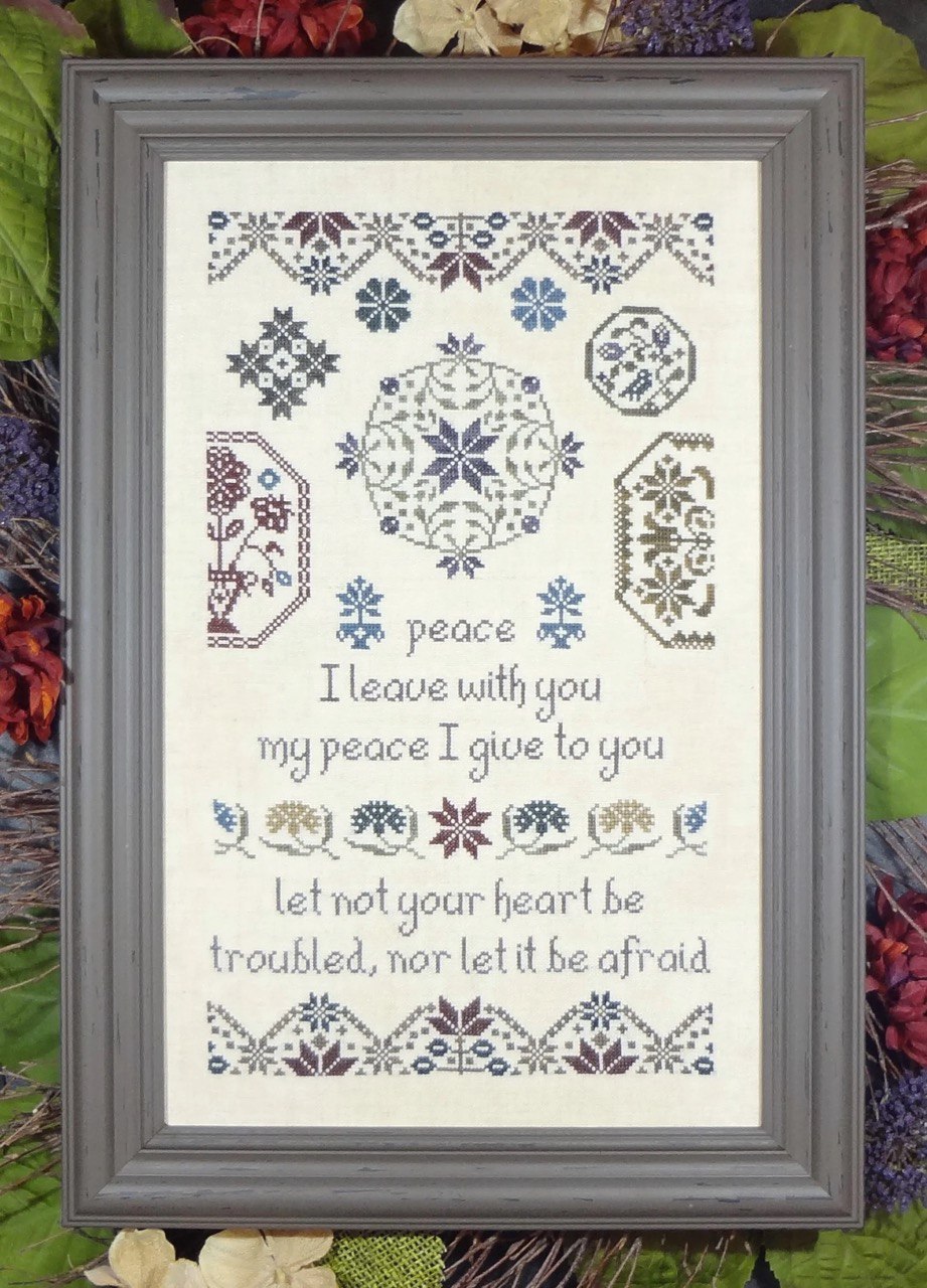 My Big Toe Quaker Peace MBT-186 cross stitch pattern