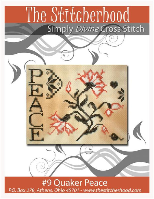 Stitcherhood Quaker Peace cross stitch pattern