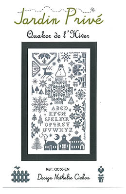 Jardin Prive Quaker de l' Hiver cross stitch pattern