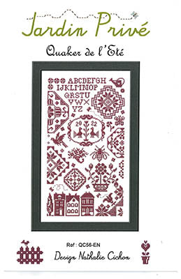 Jardin Prive Quaker de l'Ete cross stitch pattern