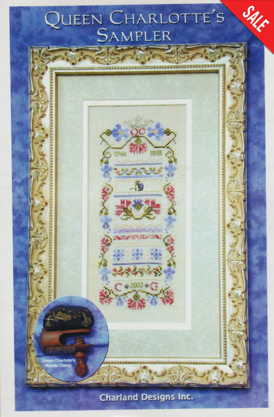 Charland Queen Charlotte's Sampler cross stitch pattern