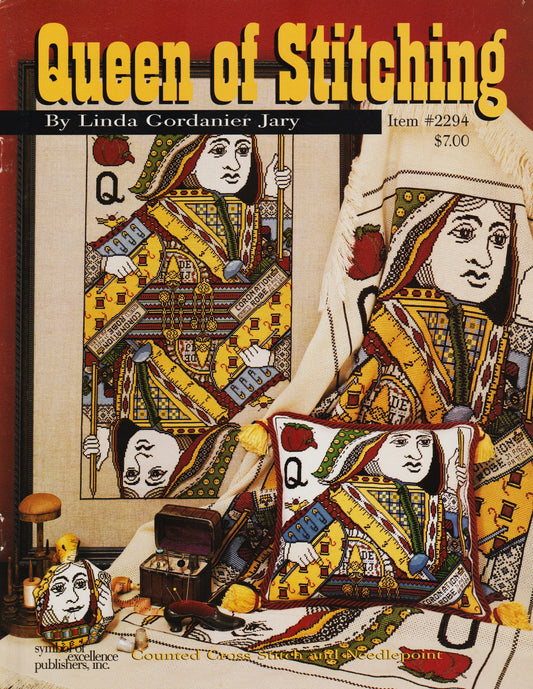 Symbol of Excellence Queen of Stitching 2294 cross stitch pattern