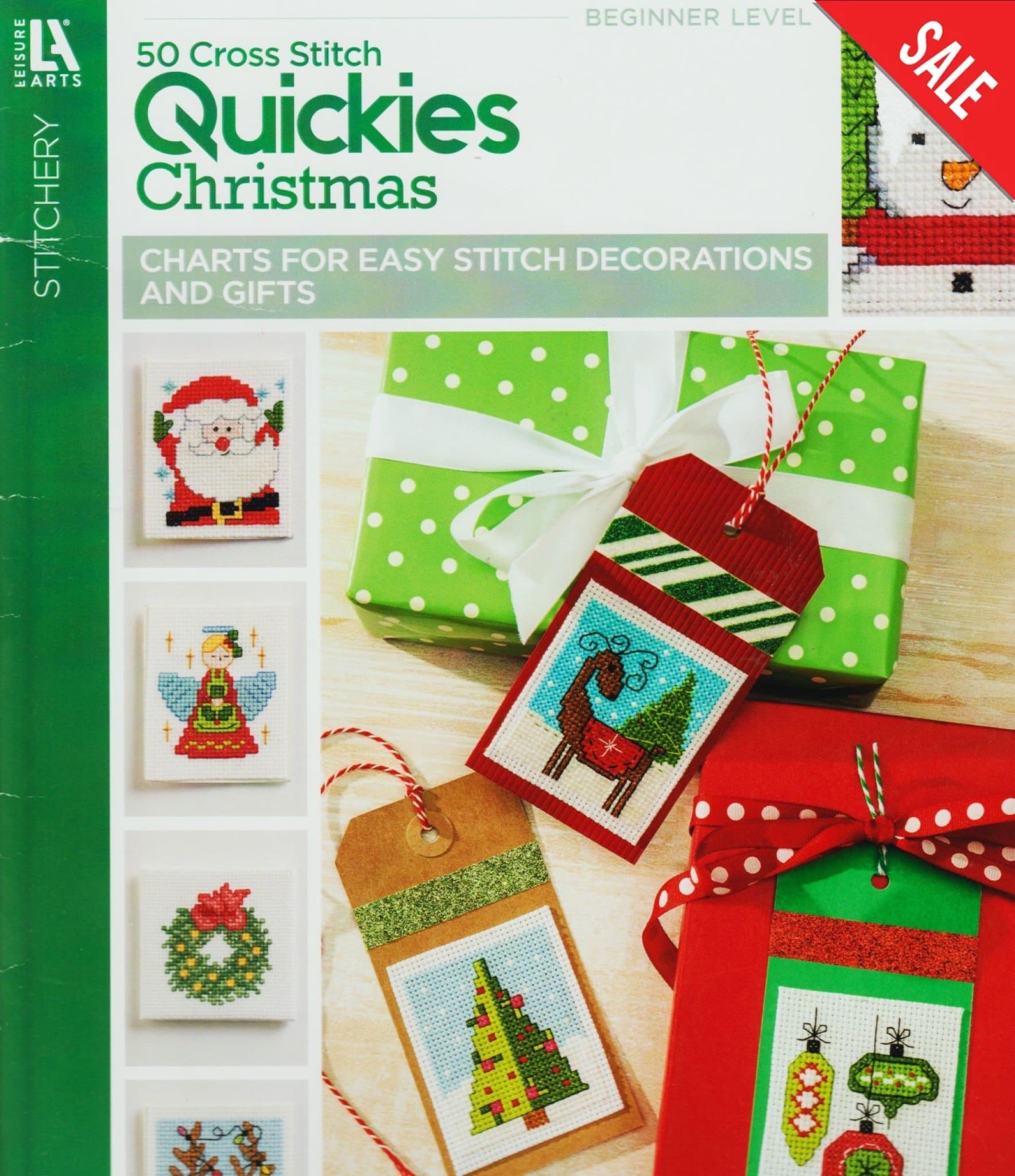 Leisure Arts Quickies Christmas 6883 cross stitch pattern