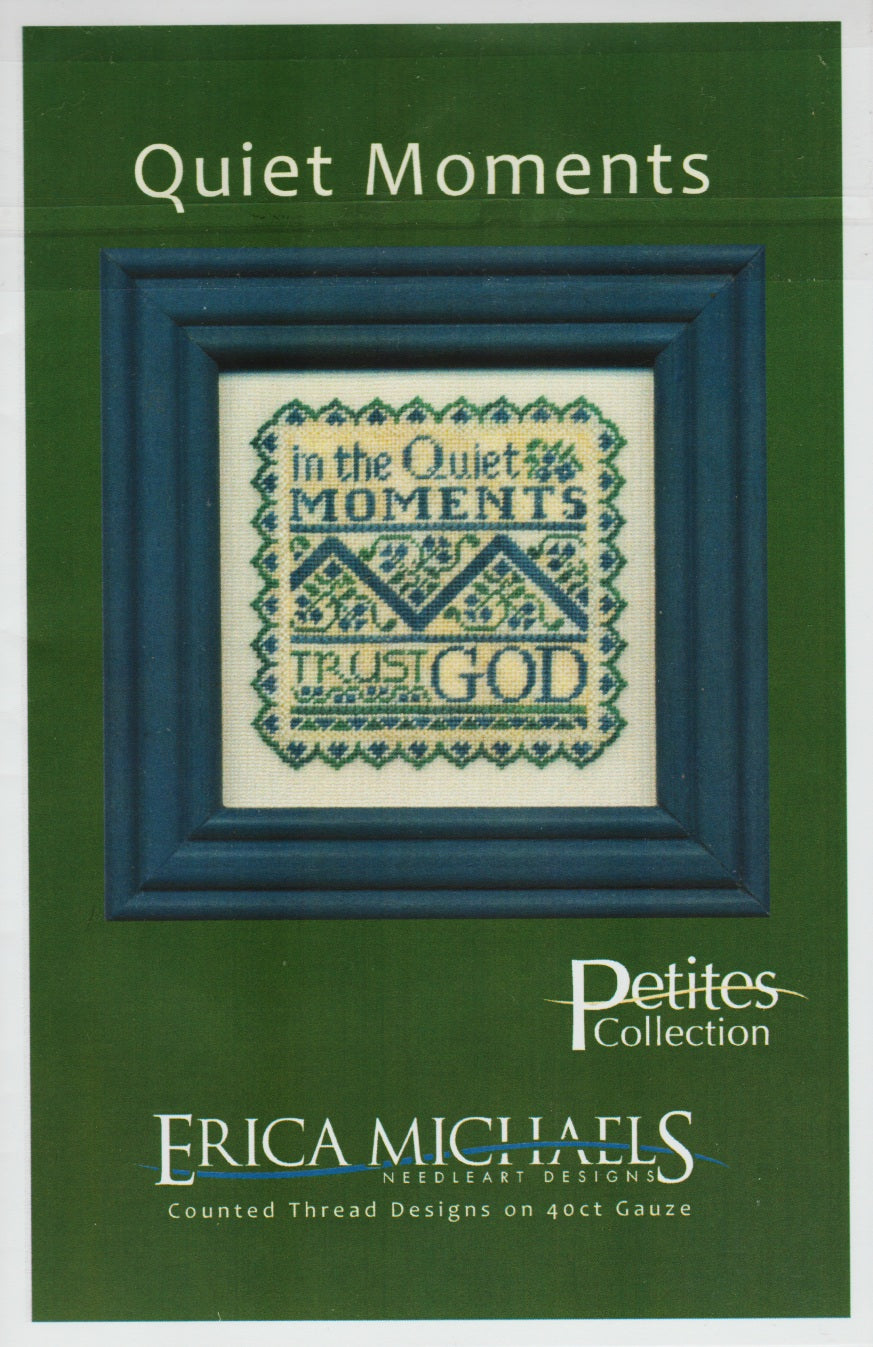 Erica Michaels Quiet Moments cross stitch pattern