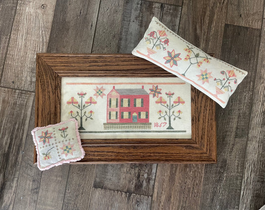 From The Heart Quilt Block Favorites cross stitch pattern