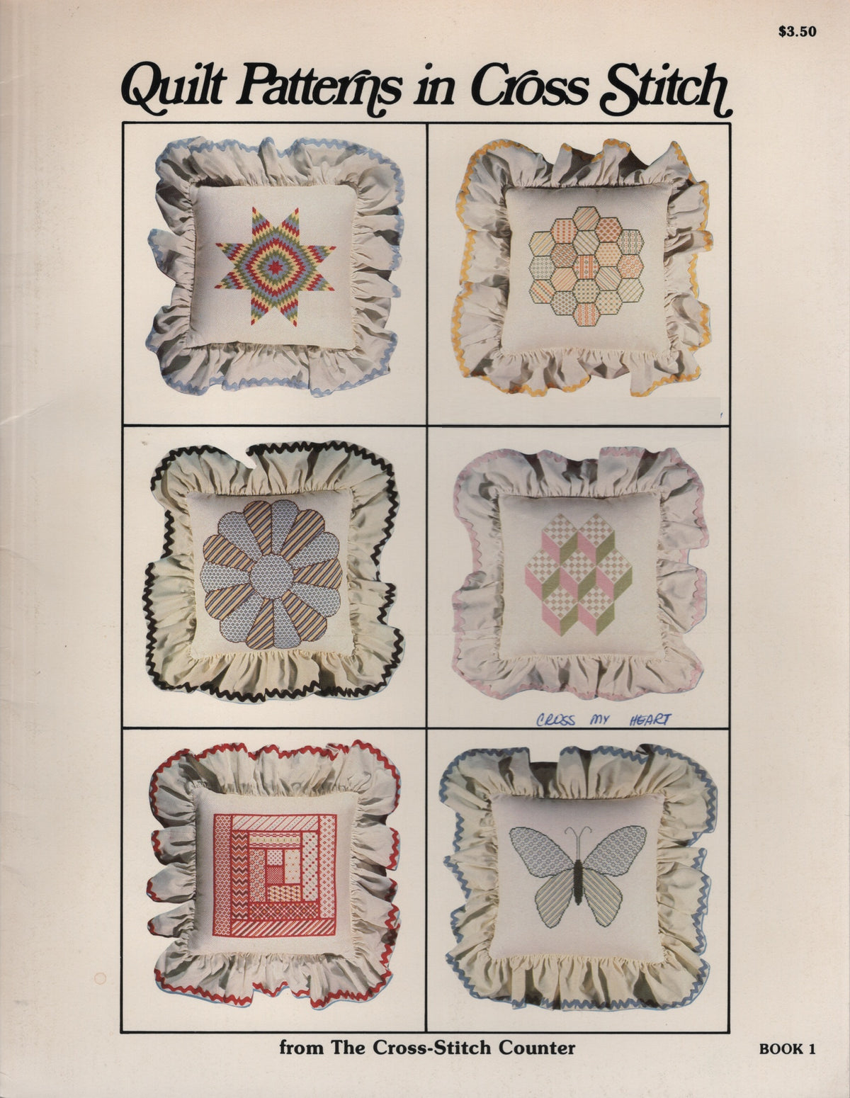 Cross-Stitch Counter Quilt Patterns in Cross Stitch 1 cross stitch quilt pattern