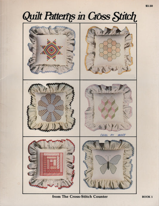 Cross-Stitch Counter Quilt Patterns in Cross Stitch 1 cross stitch quilt pattern