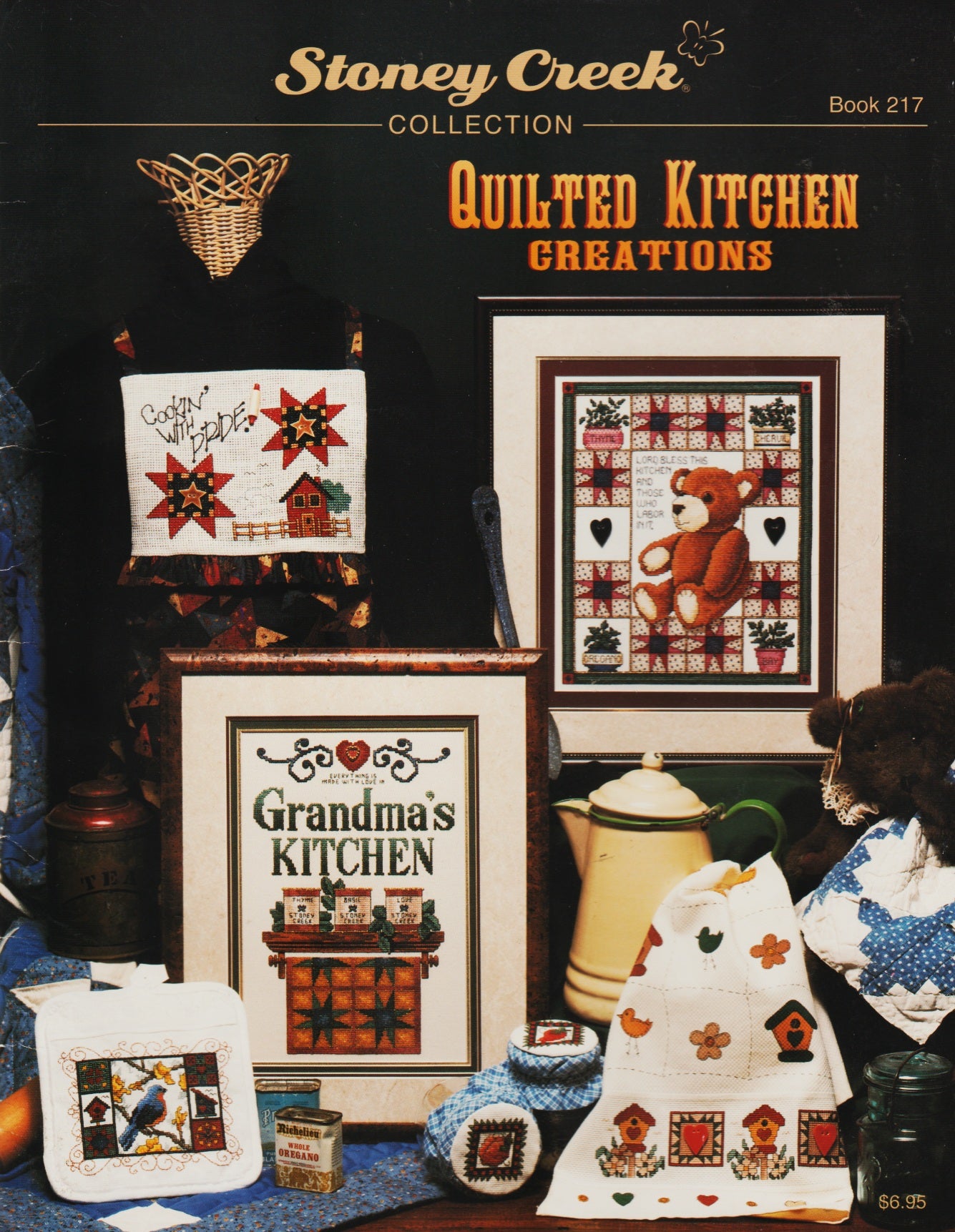 Stoney Creek Quilted Kitchen BK217 cross stitch pattern