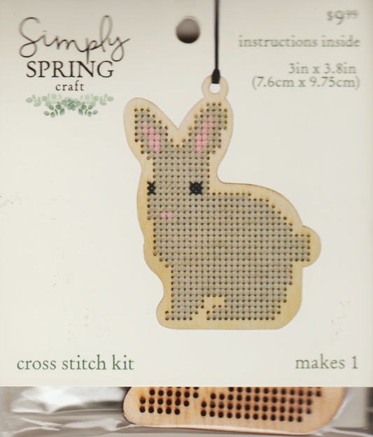 Jo-Ann's Rabbit Ornament cross stitch kit