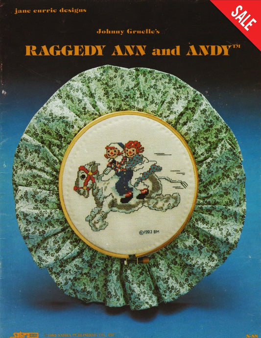 Sabra Raggedy Ann and Andy S-88 cross stitch pattern